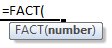 fact formula syntax