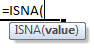 isna formula syntax