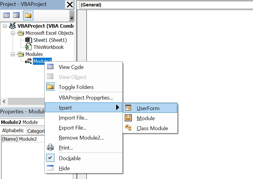 vba option button insert userform