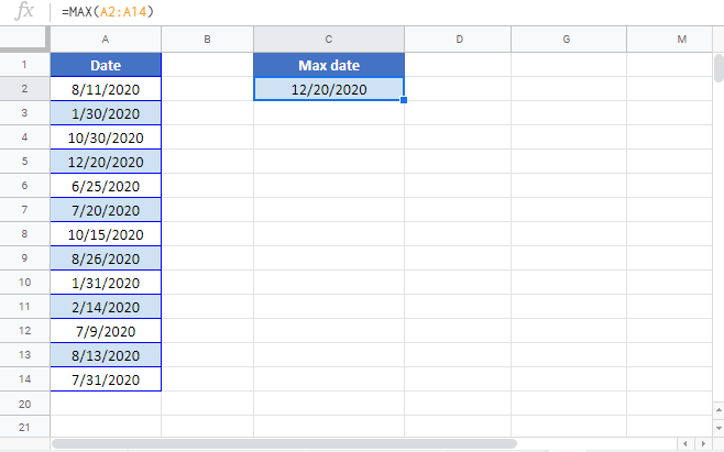 max-date-in-excel-and-google-sheets-auto-vba