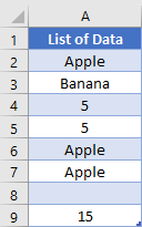 Basic Table