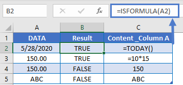 ISFORMULA