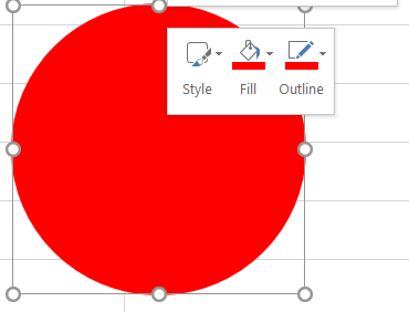 Drawing a perfect circle in Excel