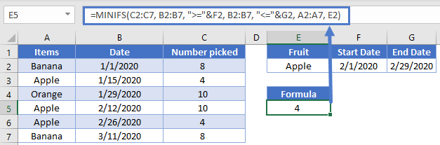 Multiple columns MAXIFS