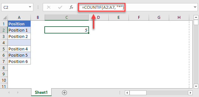 Count Blank And Non Blank Cells In Excel And Google Sheets Auto VBA