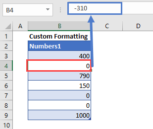 Custom Formatting 2