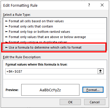 Conditional Formatting Based On Another Cell - Excel & Google Sheets ...