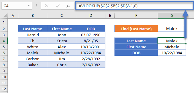 VLOOKUP Contains (Partial Match) - Excel & Google Sheets - Auto VBA