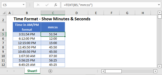 How To Add And Subtract Minutes And Seconds In Excel