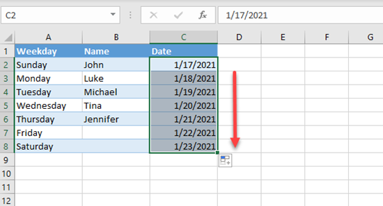 how-to-autofill-dates-or-months-in-excel-google-sheets-auto-vba