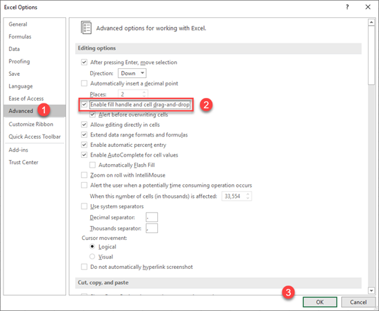 How To Turn On AutoFill In Excel Auto VBA