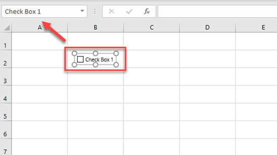 insert checkbox excel 2