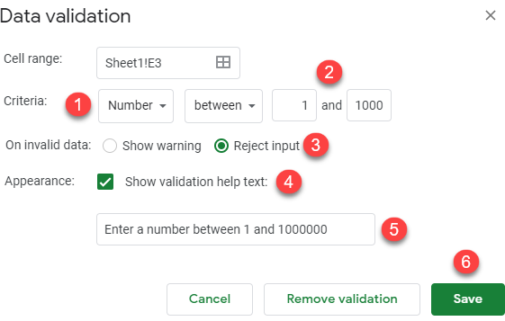 input message google sheets 2a