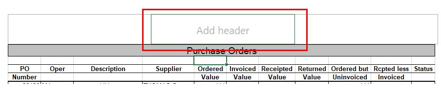 PageNumbers Addheader