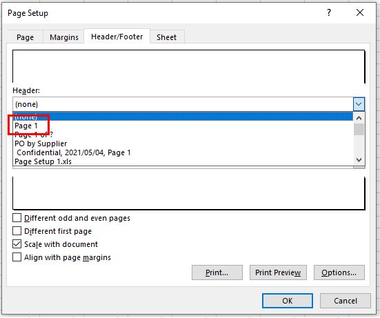 PageNumbers InsertSimpleHeader