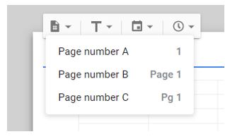 PageSetup GS PageNumbers