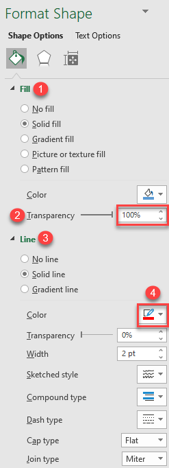 excel format shape 2