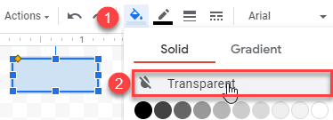 google sheets make a circle 4