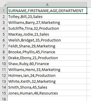 VBA ReadTextFile Excel