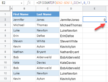 google sheets remove both duplicates 0c