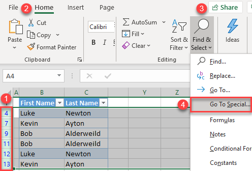 remove both duplicates formula 4a