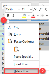 remove both duplicates formula 6a