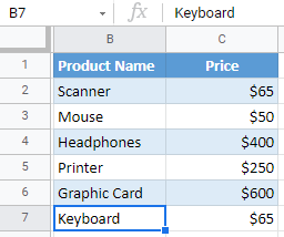 google sheets find and replace 4