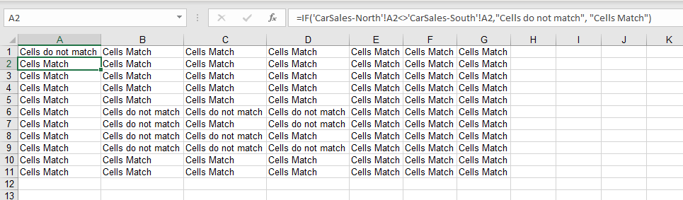 CompareSheets Match