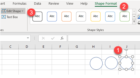 HarveyBalls Edit Shape