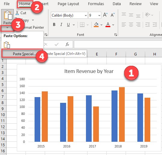 Copy Chart Format Excel & Google Sheets Auto VBA