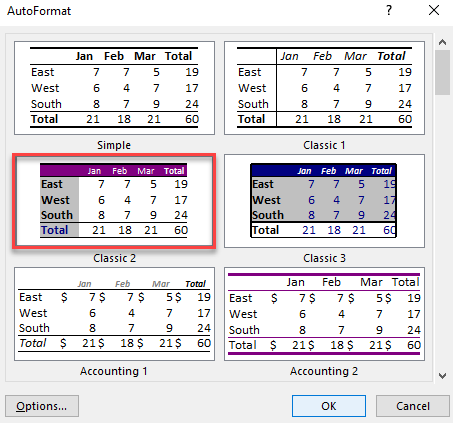 autoformat automatic formatting 7