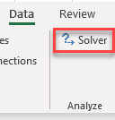 ActivateSolver Solver Analyze