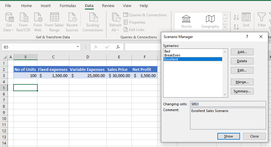 Use Scenario Manager To Calculate Revenue In Excel Auto VBA