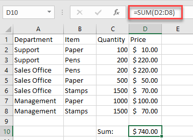 hide formulas 1