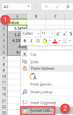 round numbers without formula 10