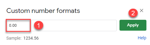 round numbers without formula 16