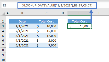 XLOOKUP by Date 02