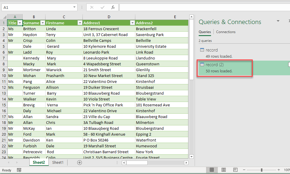 importxml imported data