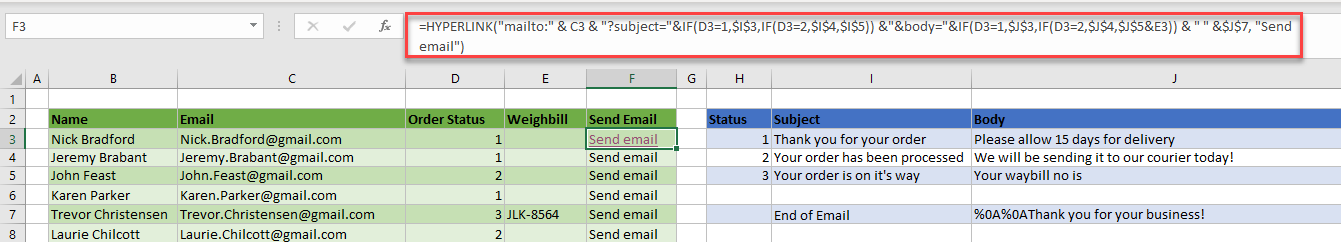 How To Send Mail Using Excel Macro