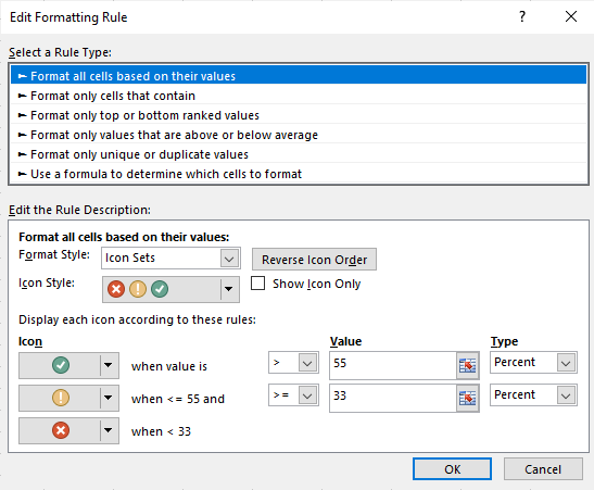 conditional formatting 25