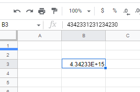 scientific notation gs show