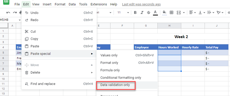 vDataValidationCopy-gs paste validation