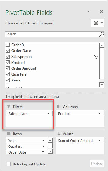 How To Filter Pivot Table Values In Excel Google Sheets Auto Vba