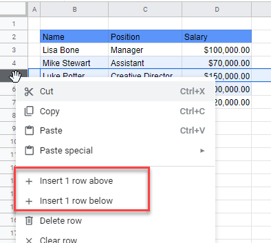 How To Add Rows To A Table In Excel & Google Sheets - Auto VBA